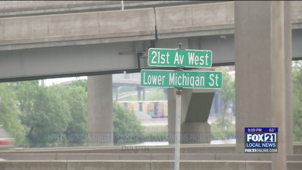 Michigan Street Closed