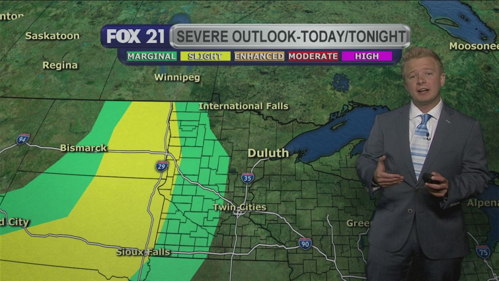 Thursday Evening, June 25th Northland Forecast