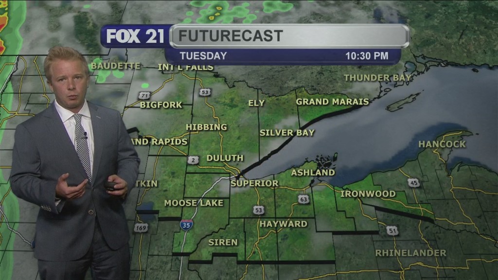 Tuesday Evening, June 30th Northland Forecast