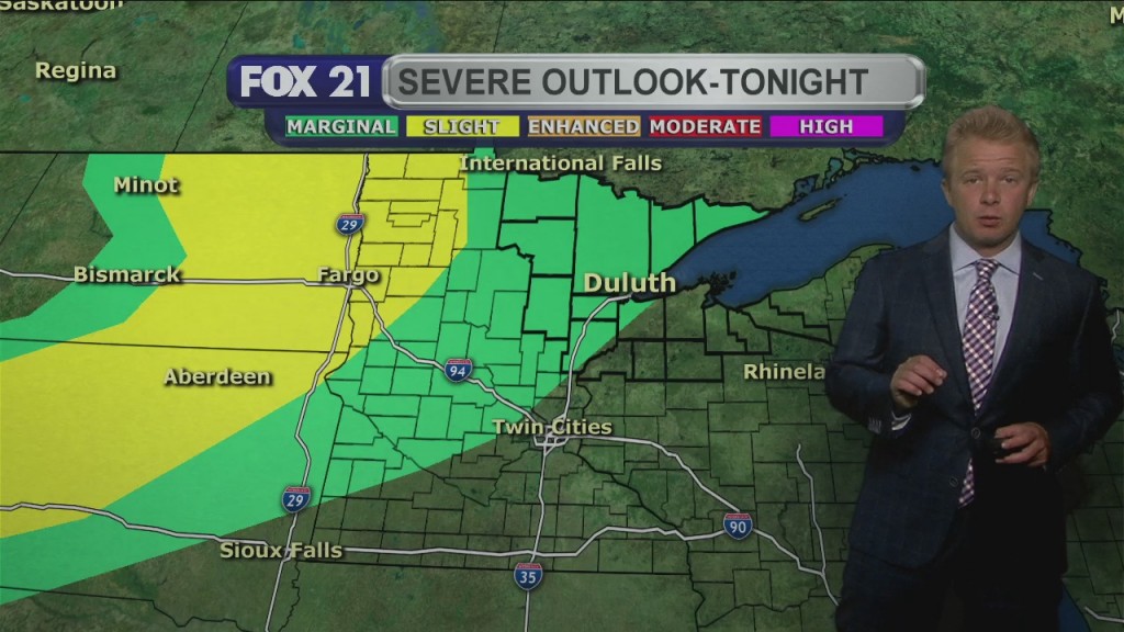 Sunday Night, July 5th Weather Forecast