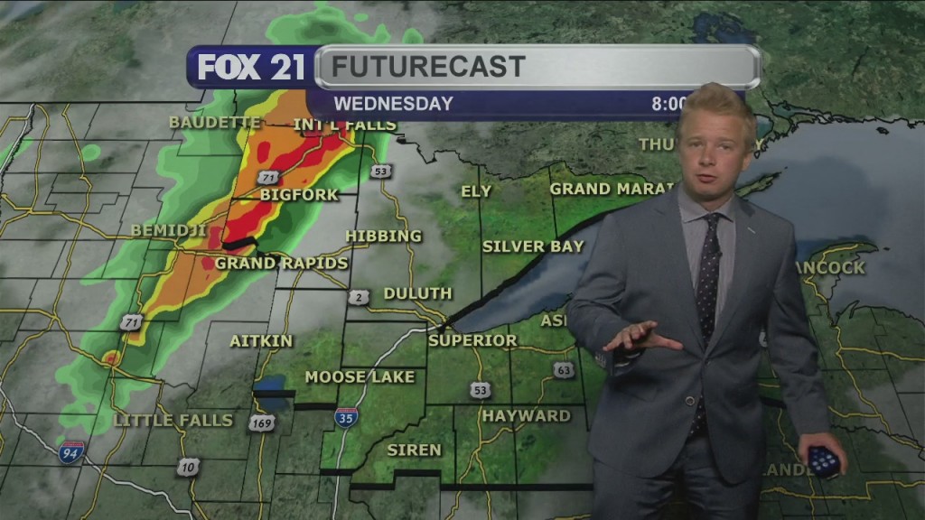 Tuesday Evening, July 7th Forecast