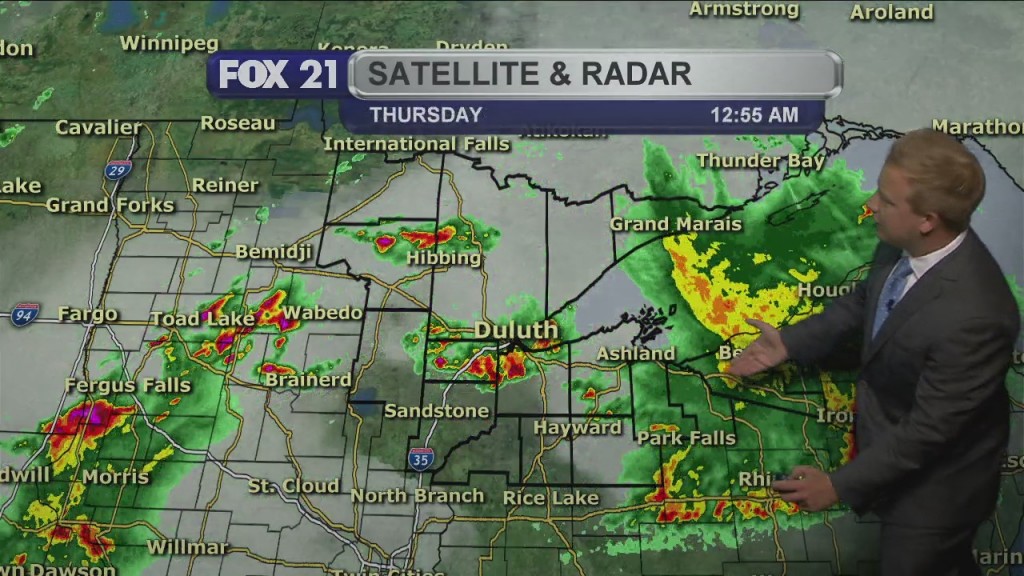 Thursday Evening, July 9th Weather Forecast