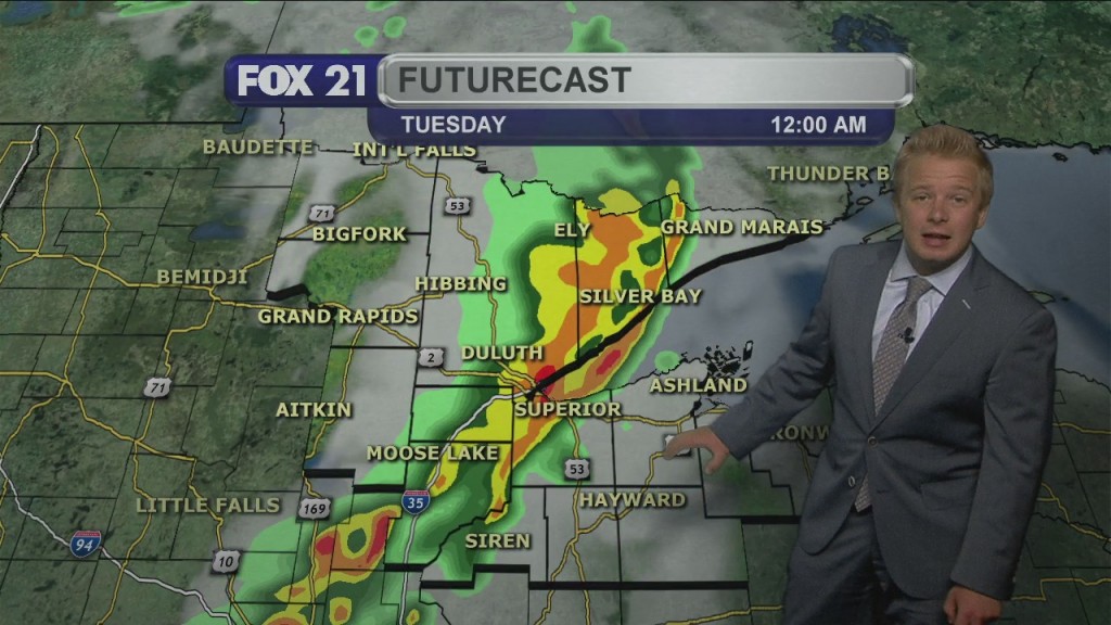 Monday Evening, July 13th Northland Weather Forecast