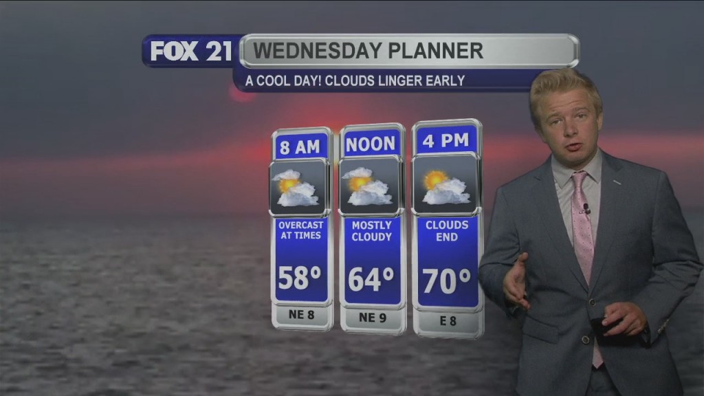 Tuesday Evening, July 21st Northland Forecast