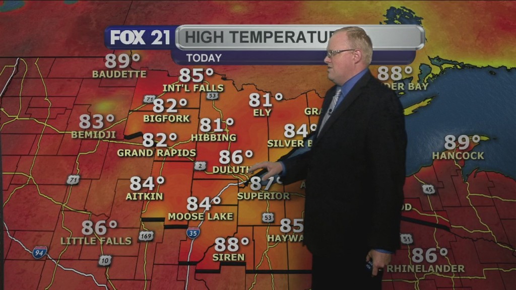 Saturday July 25, 2020, Evening Forecast