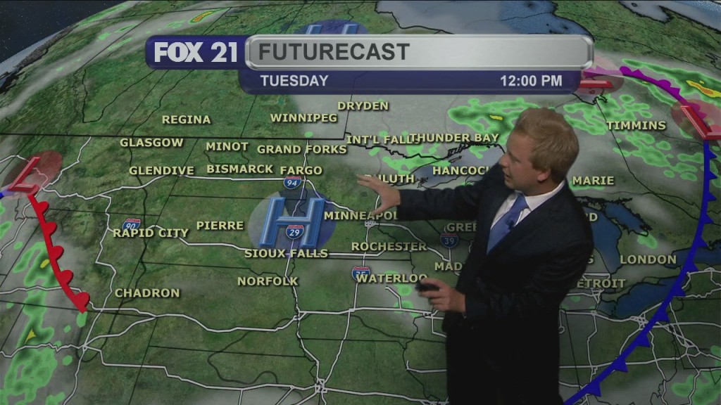 Sunday Evening, July 26th Weather Forecast