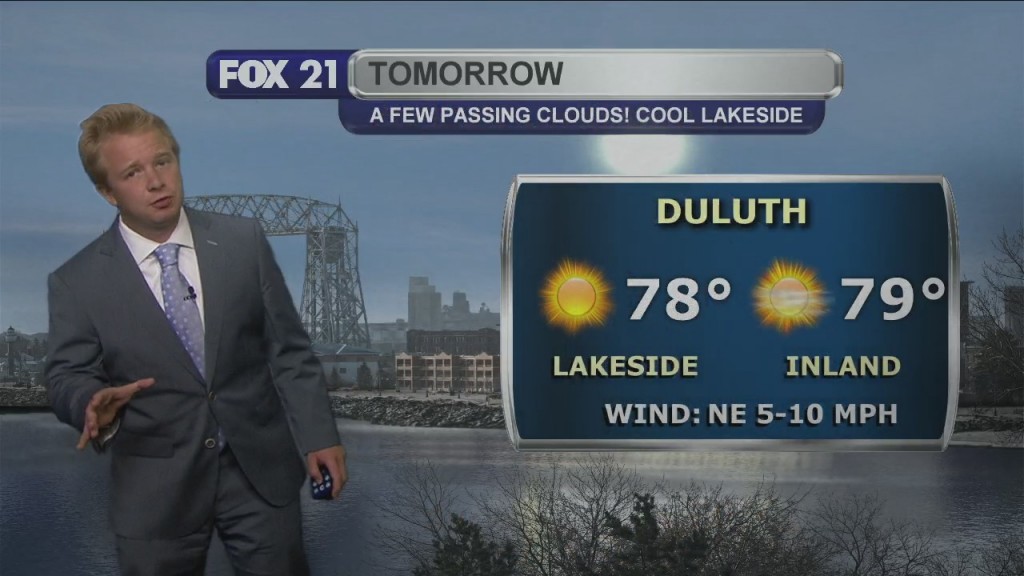 Wednesday, July 29th Evening Forecast