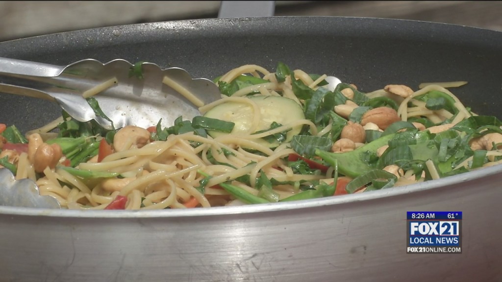 Cooking Vegetable Stir Fry