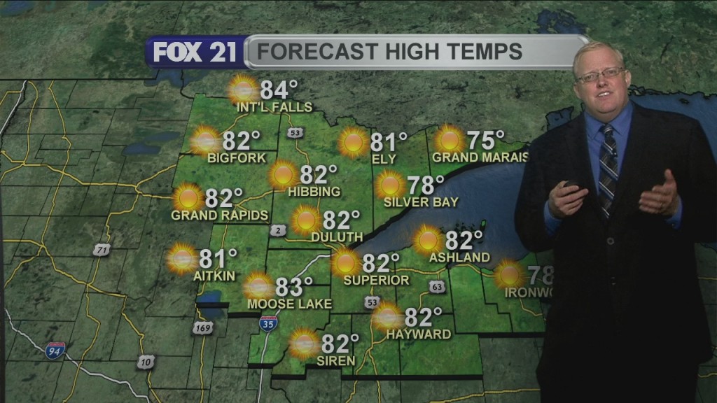 Thursday July 30, 2020, Evening Forecast