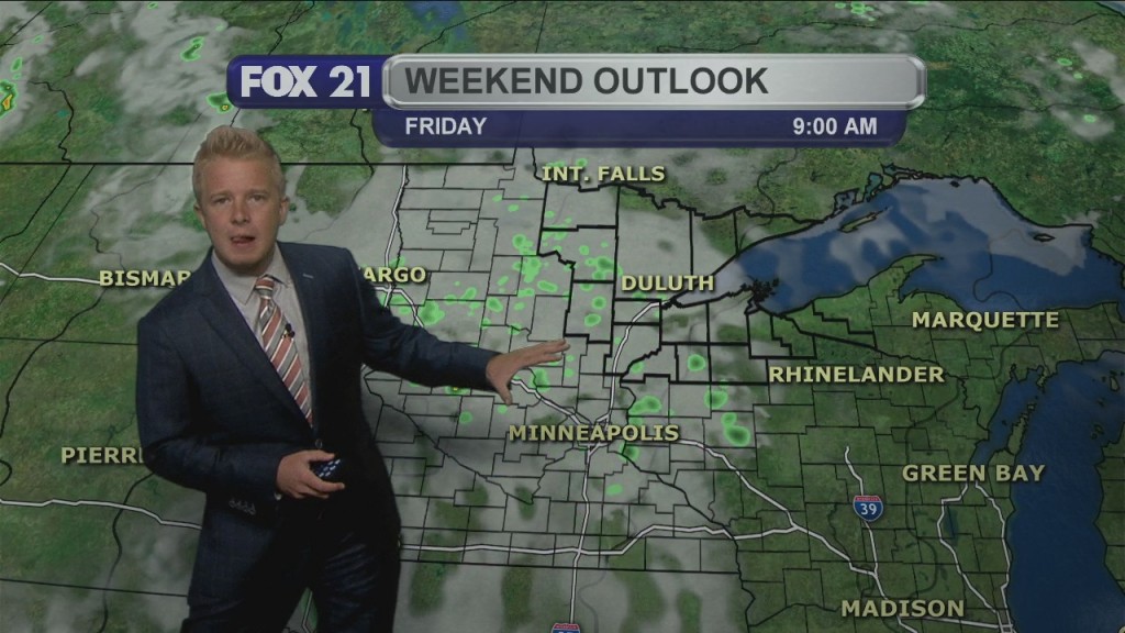 Thursday Evening, August 6th Northland Weather