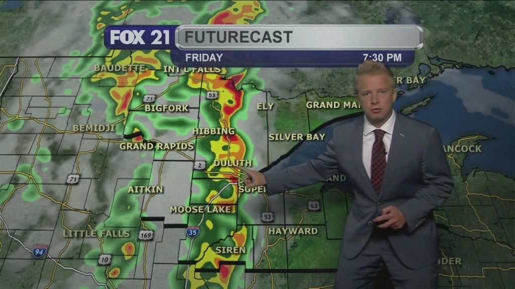 Thursday, August 13th Evening Weather Forecast