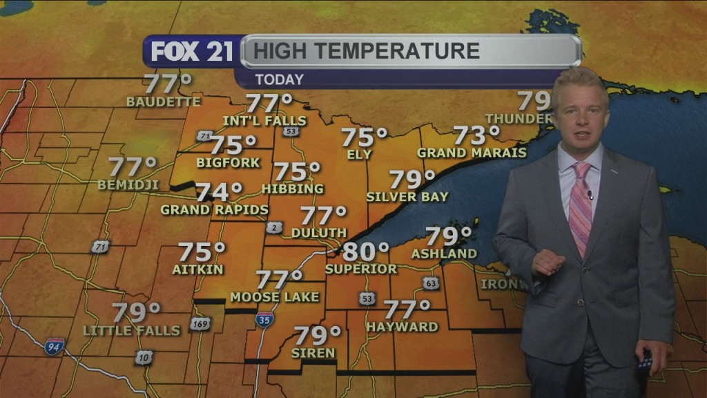 Sunday Evening, August 16th Forecast