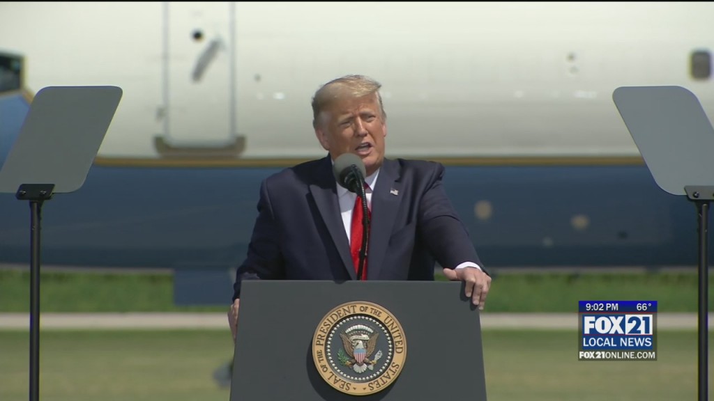 President Visits Mankato