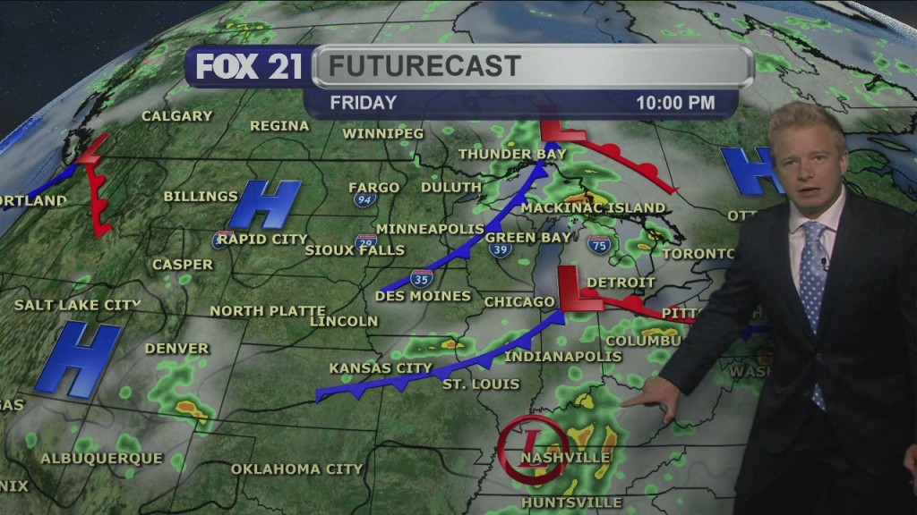 Thursday Evening, August 27th Forecast