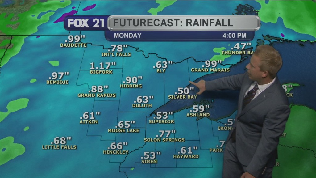 Sunday Evening, August 30th Weather Forecast
