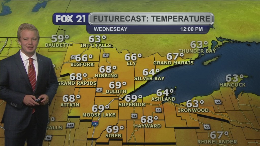 Tuesday Evening, September 22nd Forecast