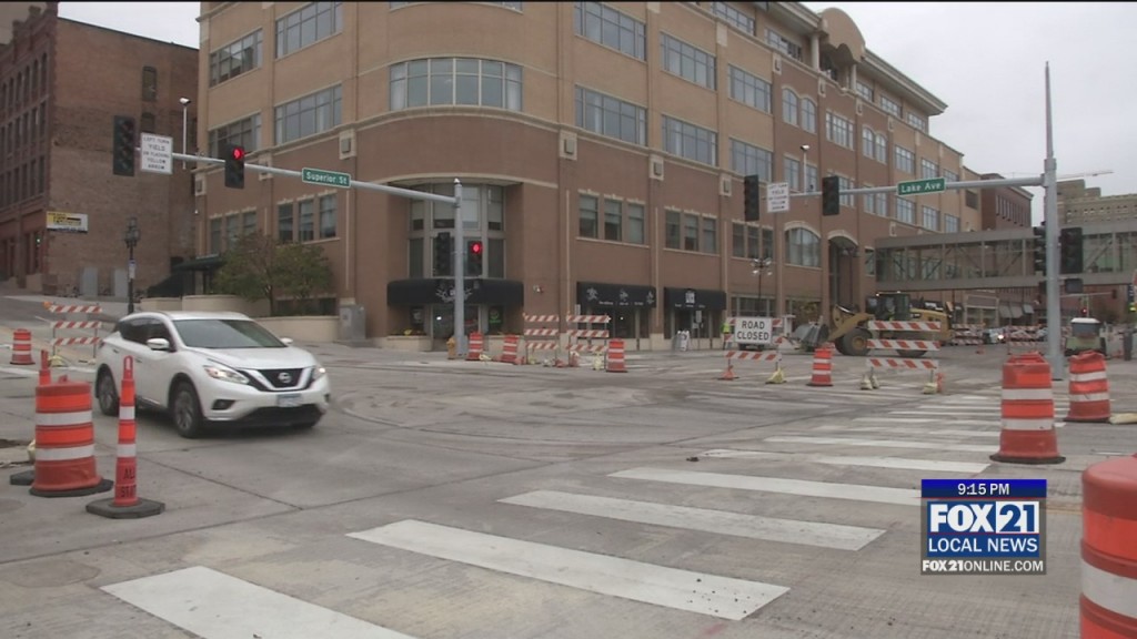 Supeior Street Reopening