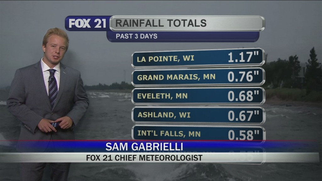 End Of Weekend Forecast