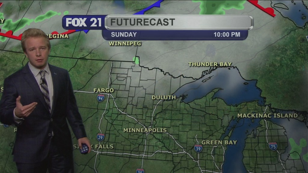 Sunday Evening, October 4th Northland Forecast