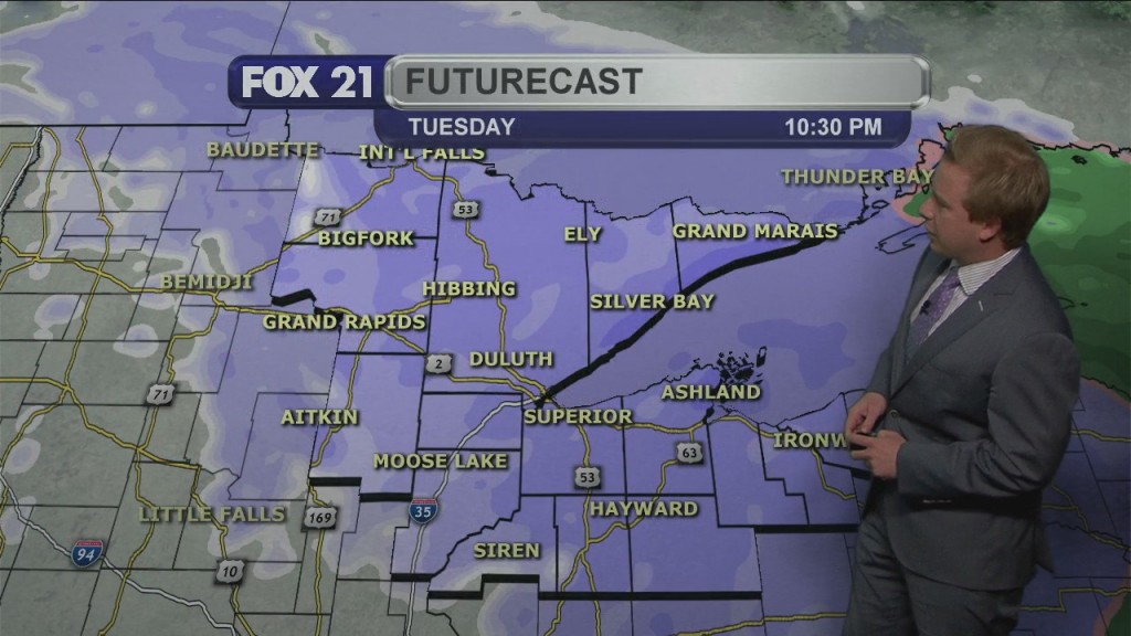 Tuesday Evening, October 20th Weather Forecast