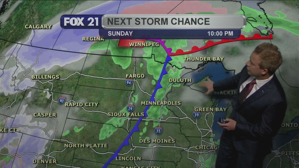 Wednesday Evening Weather Forecast