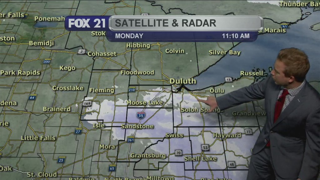 Monday Evening Northland Weather Forecast