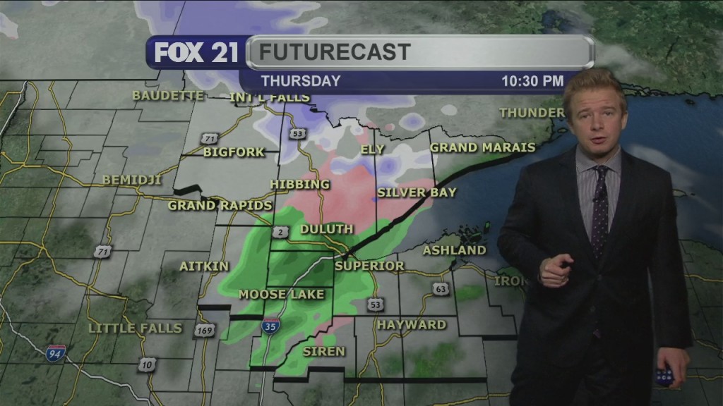 Midweek Northland Forecast