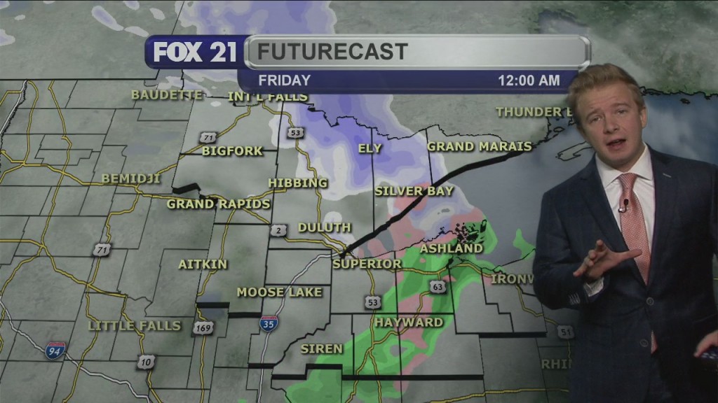 Thursday Evening Northland Forecast