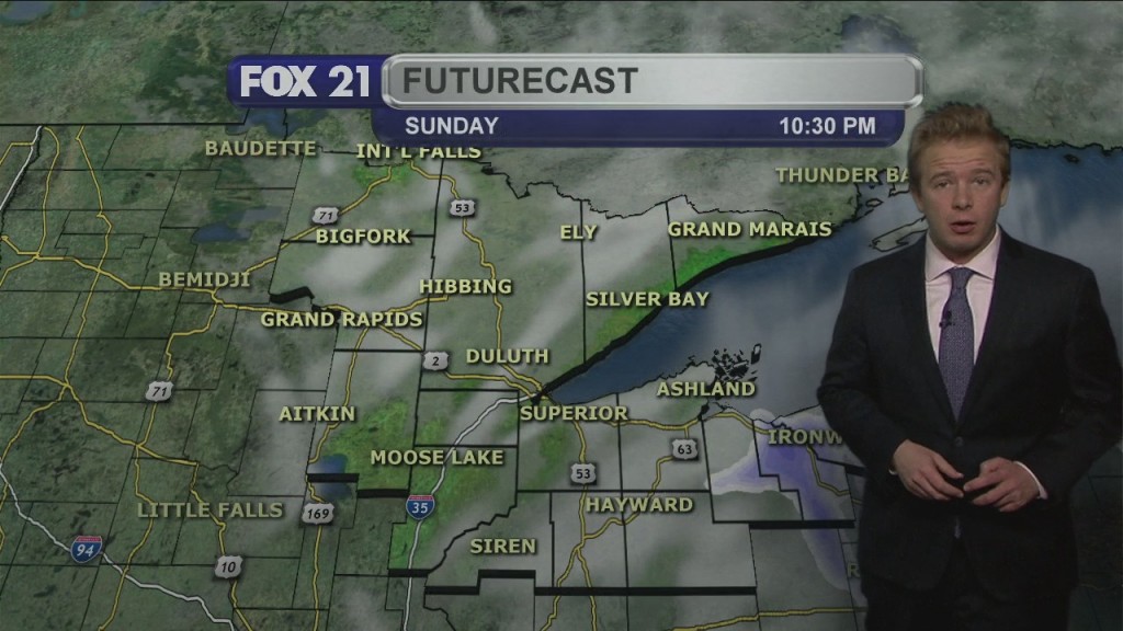 Sunday Night Northland Forecast