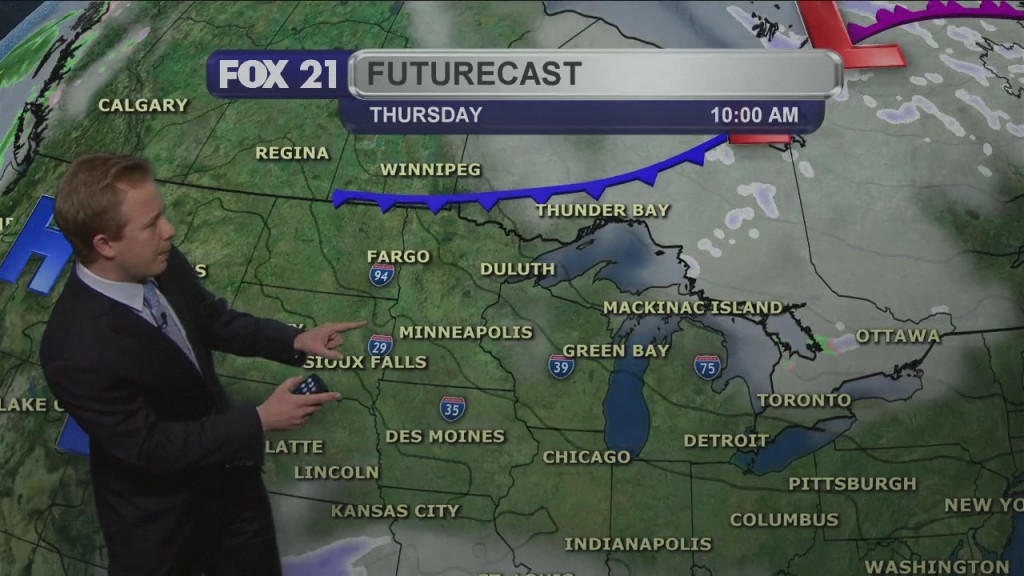 Tuesday Evening Northland Weather Forecast