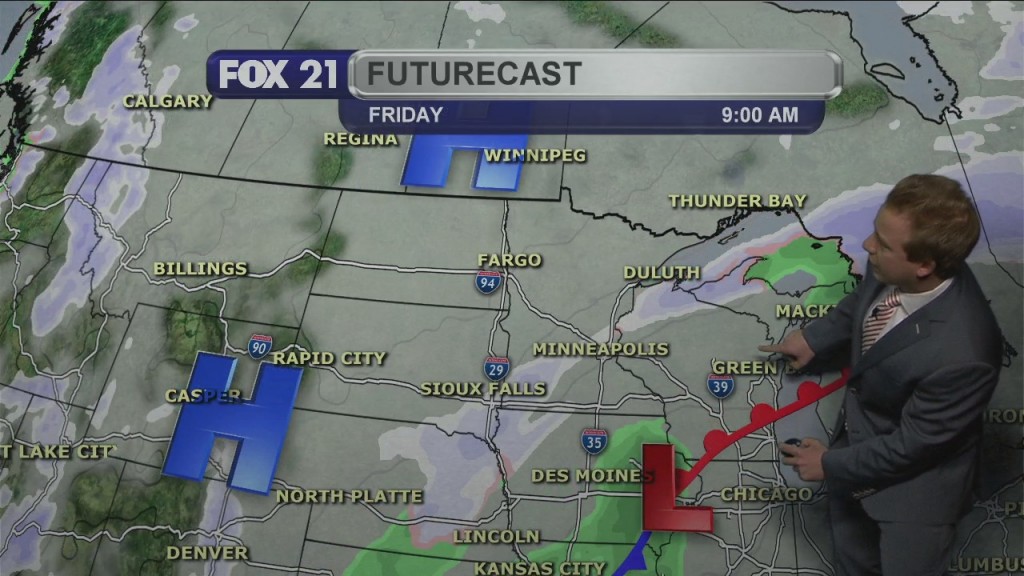Monday Evening Weather Forecast