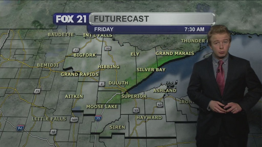 Thursday Evening Northland Forecast
