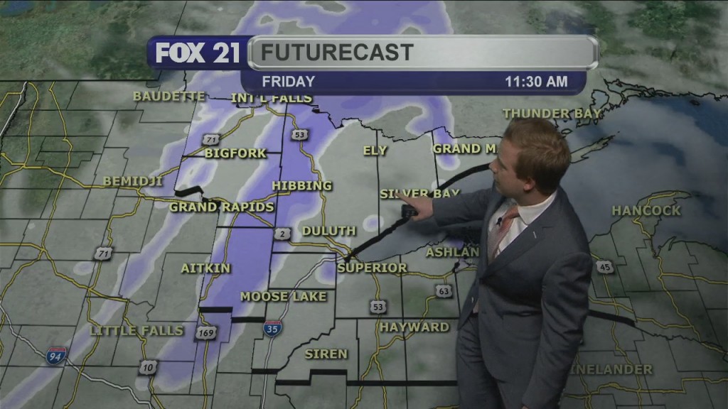 Thursday Evening Northland Forecast