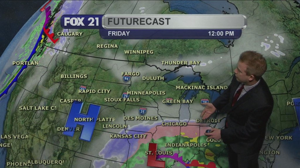 Wednesday Evening Northland Forecast