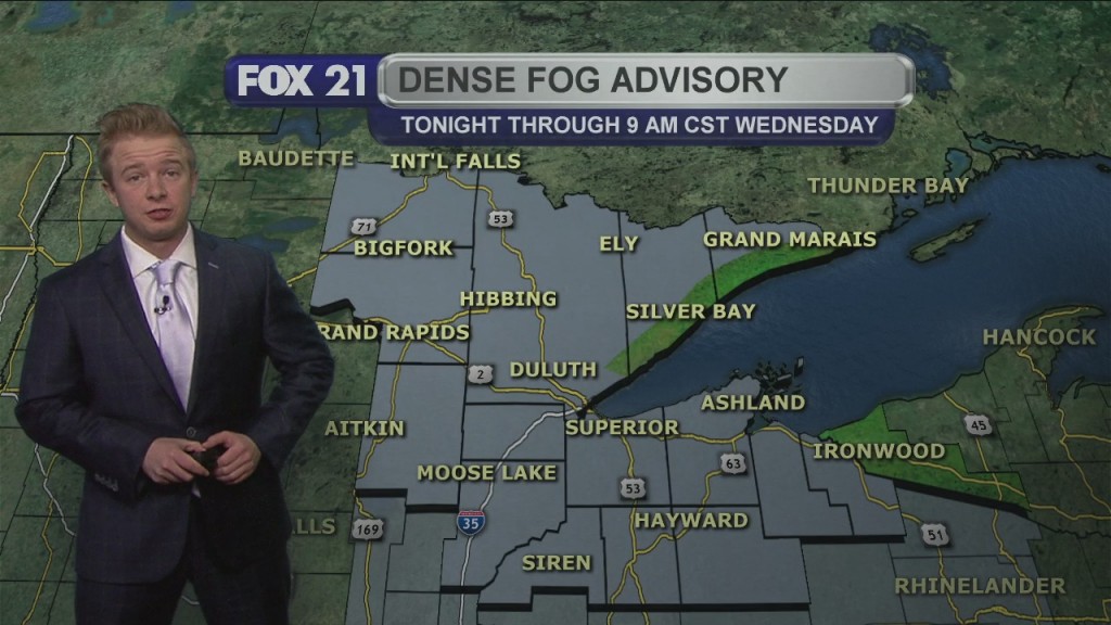 Northland Tuesday Evening Weather