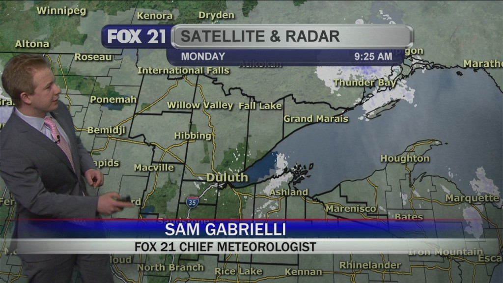 Monday Evening Northland Weather Forecast