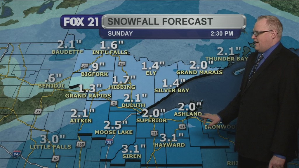 Weekend Forecast For The Northland