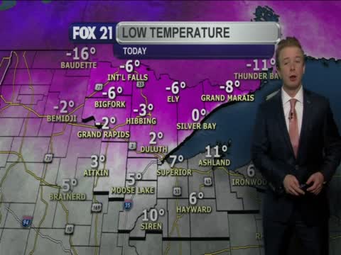 Tuesday Evening Northland Forecast