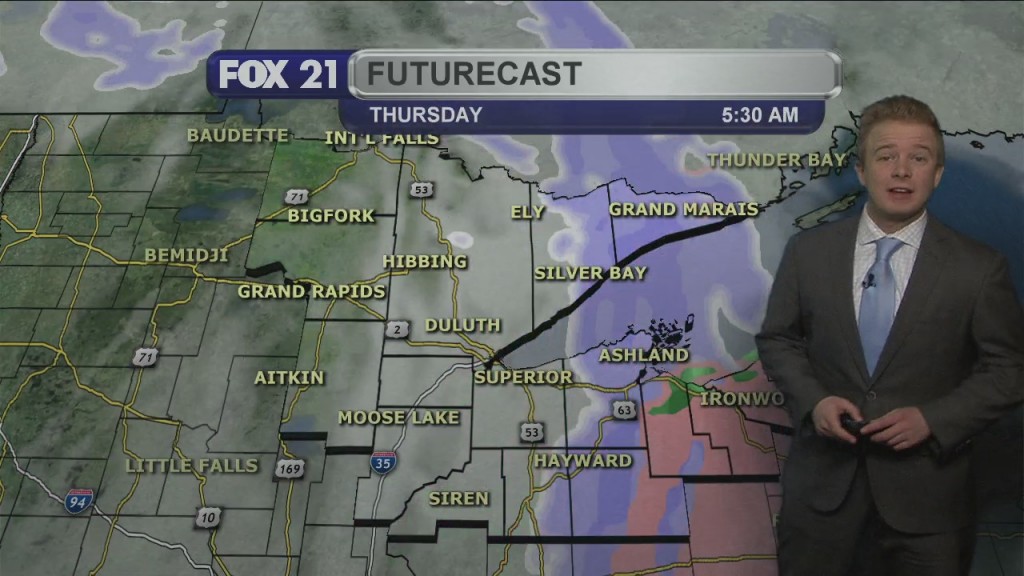Tuesday Evening Weather Forecast