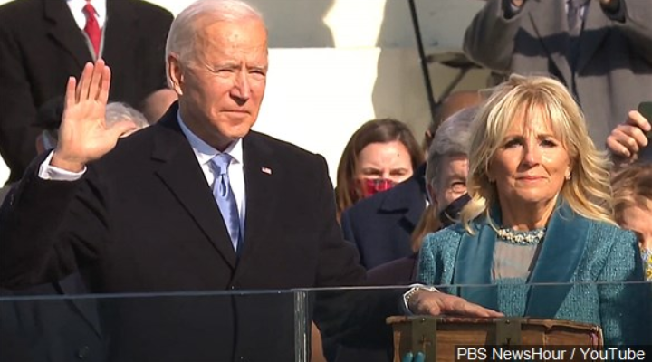 Biden Sworn In