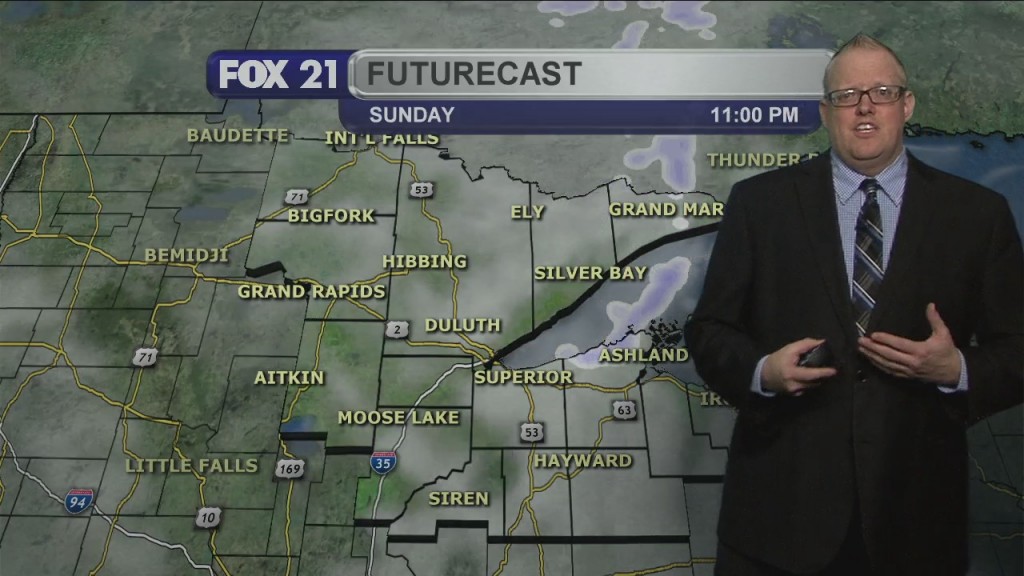 Saturday Evening Forecast