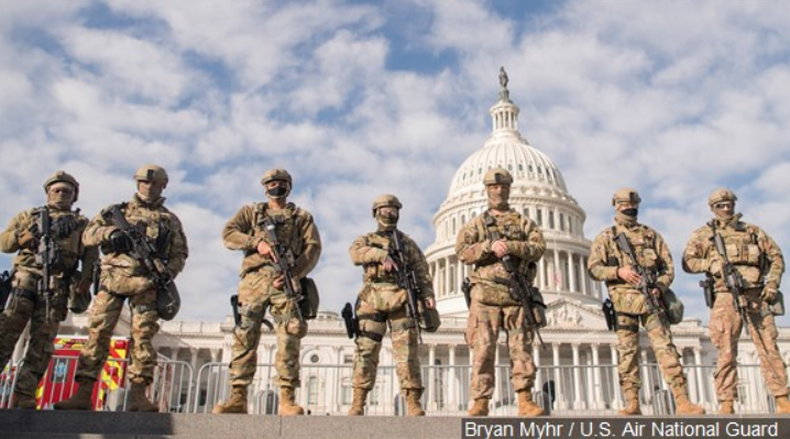 National Guard Inauguration