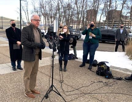 Tim Walz Capitol Security Presser
