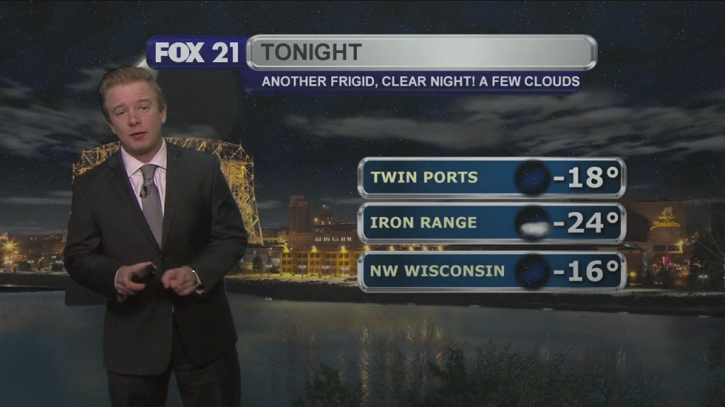 Monday Evening Northland Forecast