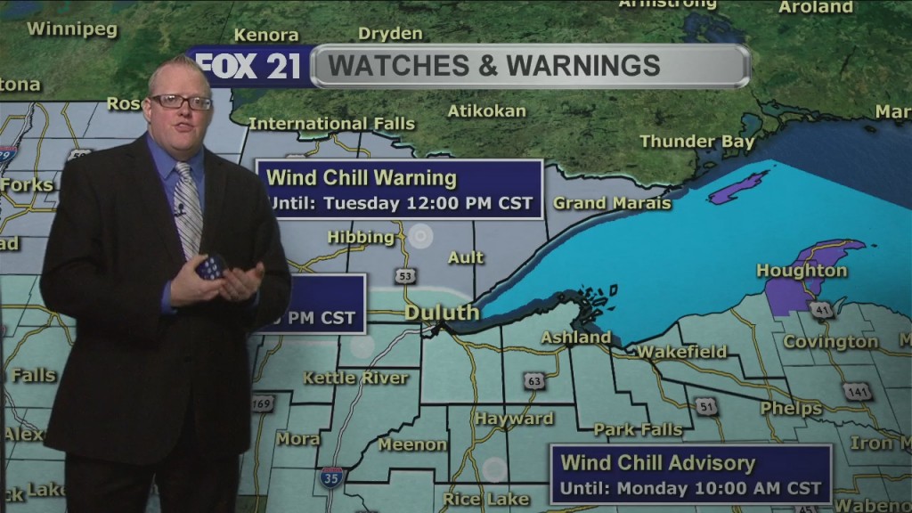 Sunday Evening Northland Weather Forecast