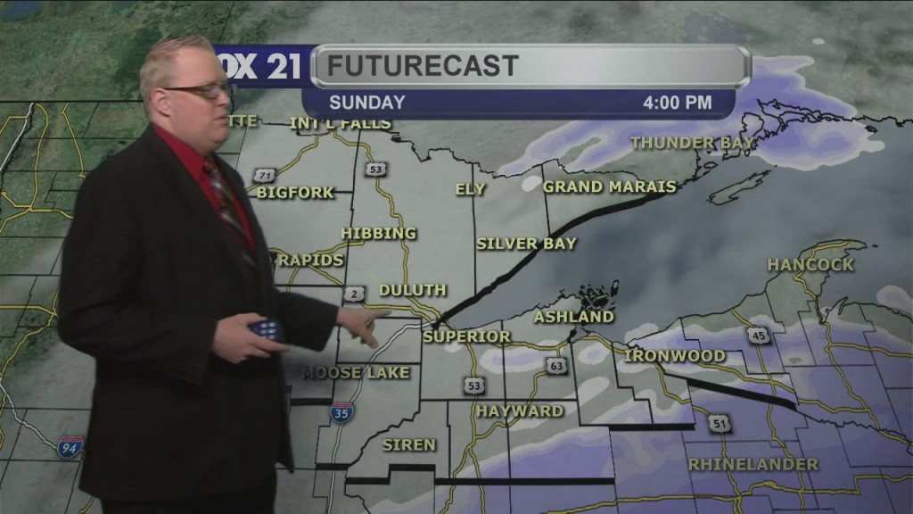 Saturday Evening Northland Weather Forecast