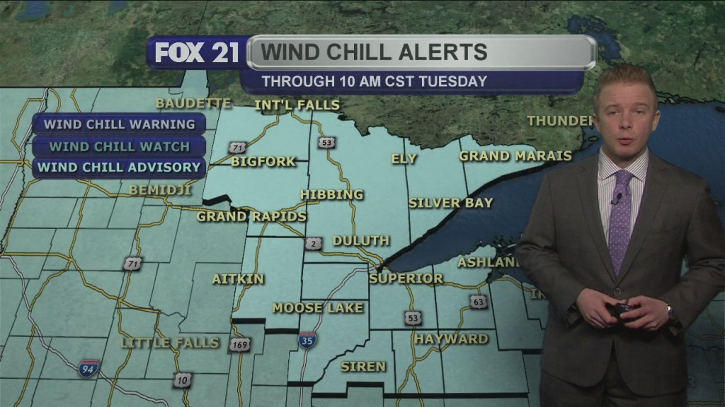 Monday Evening Northland Forecast