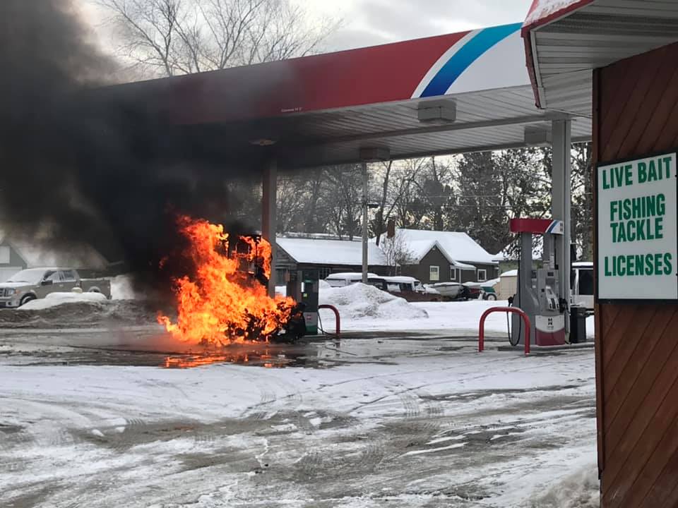 Fire Gas Station
