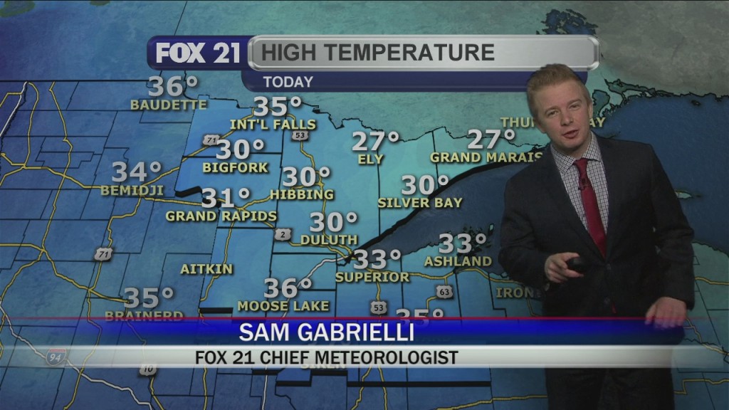 Friday Evening Northland Forecast