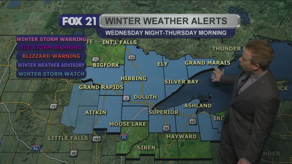 Tuesday Evening Weather Forecast